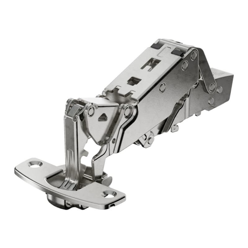 Hettich 165&deg; Full Overlay Hinge Soft-Closing Screw-On Nickel 9099560