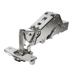 Hettich Sensys Soft-Close Silent System Full Overlay Face-Frame;Frameless Hinges Nickel, 165° Dowel - 9099561