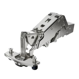 Hettich Sensys Soft-Close Silent System Full Overlay Face-Frame;Frameless Hinges Nickel, 165° Dowel - 9099566