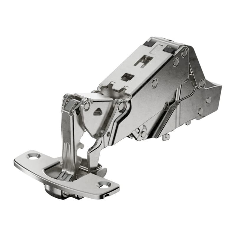 Hettich Sensys Soft-Close Silent System Half Overlay Face-Frame;Frameless Hinges Nickel, 165° Screw-On - 9099570