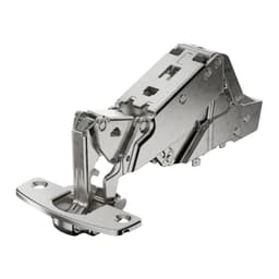 Hettich Sensys Soft-Close Silent System Half Overlay Face-Frame;Frameless Hinges Nickel, 165° Screw-On - 9099570