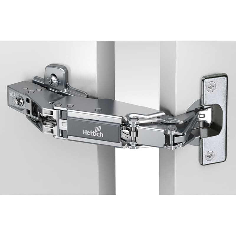 Hettich 165&deg; Full Overlay Hinge Self-Closing Screw-On Nickel 9099770