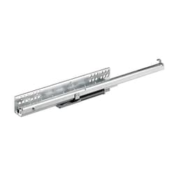 Hettich 350mm Soft-Close Partial Extension Undermount Drawer Slides, Ball Bearing Left hand Zinc - 9105669