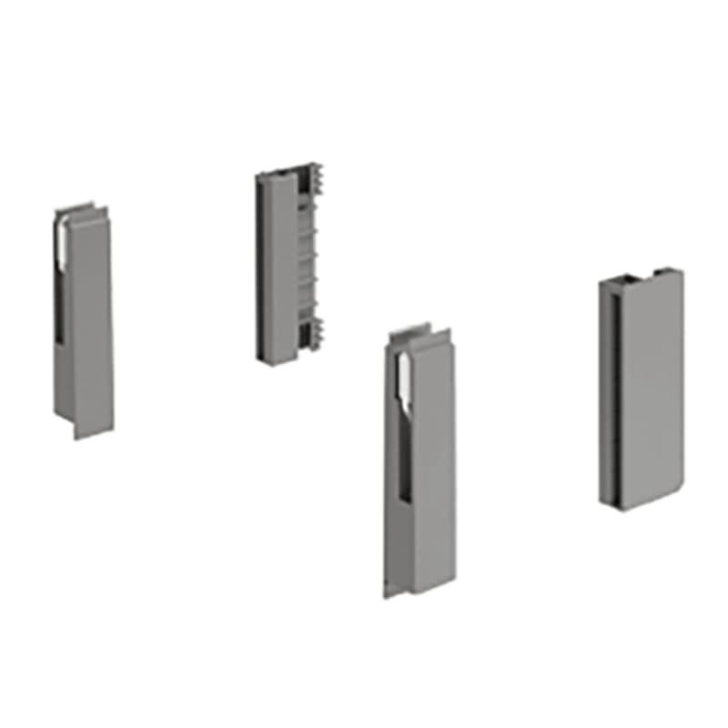 InnoTech Atira TopSide Adapter Set for 176mm High Gray Hettich 9 194 660
