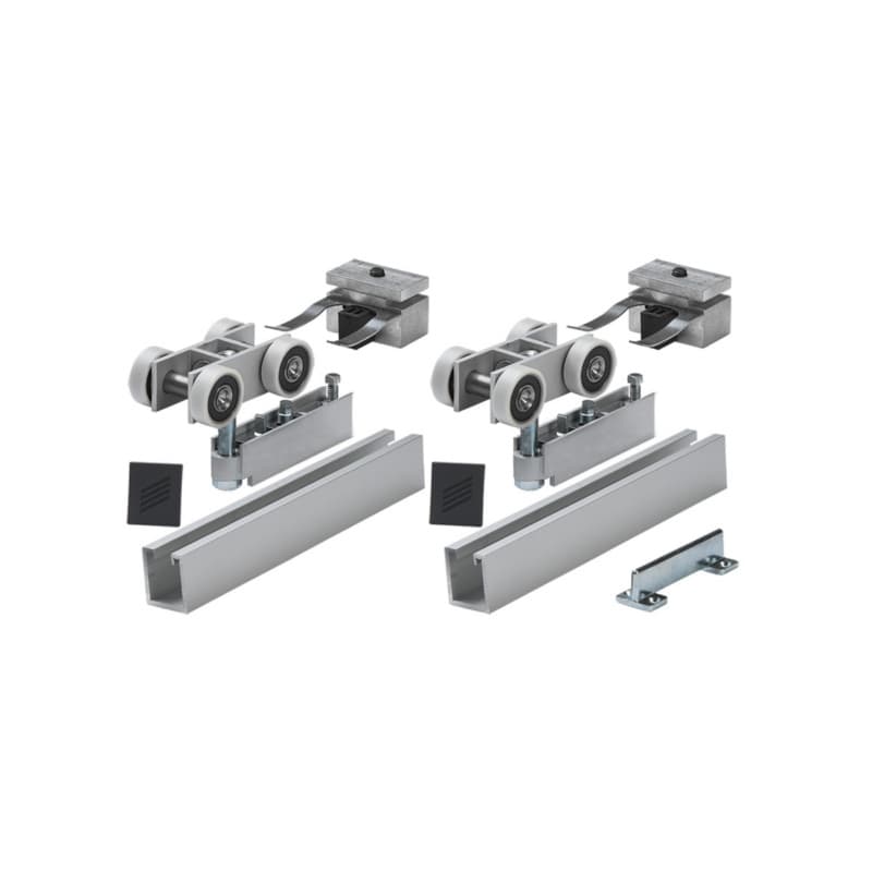 Low Profile Set of Fittings XHD, Aluminum