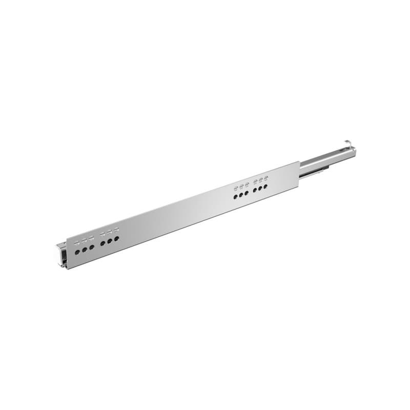 Hettich Quadro V6 420mm Soft-Close Full Extension Undermount Drawer Slides, Ball Bearing Right Hand, Zinc - 9208568