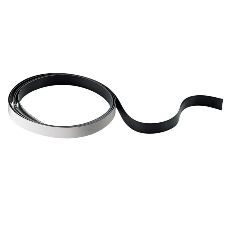 Coloured Cover Set for Concealing Runner Profile, 18mm High, 2500mm, Black