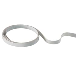 Coloured Cover Set for Concealing Runner Profile, 18mm High, 2500mm, White