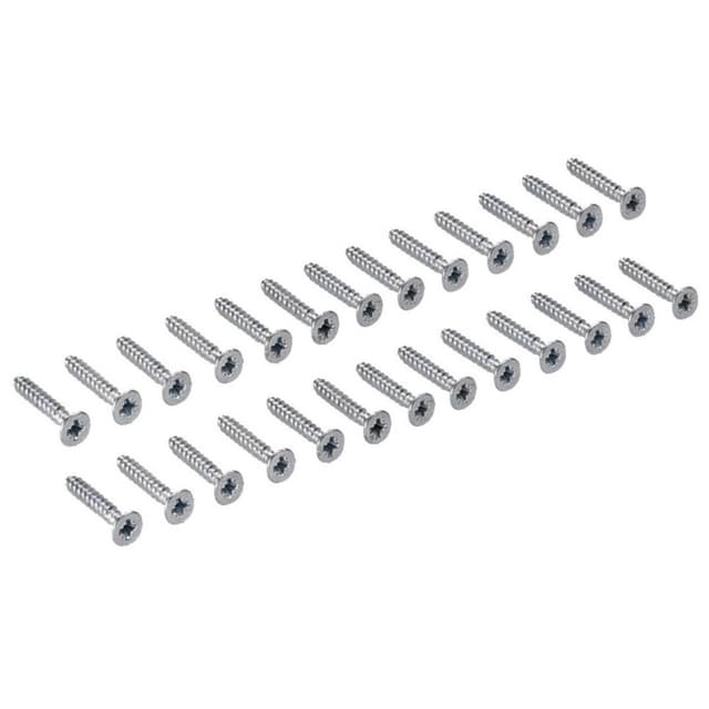 Fixing Screw for 18mm - 19mm Thickness Shelf, Galvanized by Hettich America