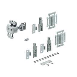 600mm Left Hand WingLine L Set with Self Closing for 12Kg Maximum Door Panel