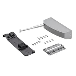 Left Hand Heavy Duty Pull to Move Silent All-Inclusive Set, Gray