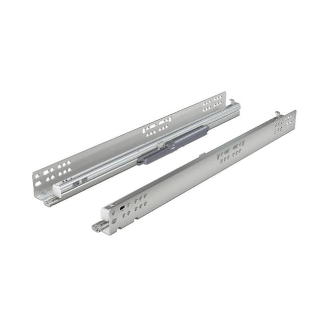 Hettich Quadro 2D V6+ Silent System, IW 21, Full Extension Undermount Drawer Slides