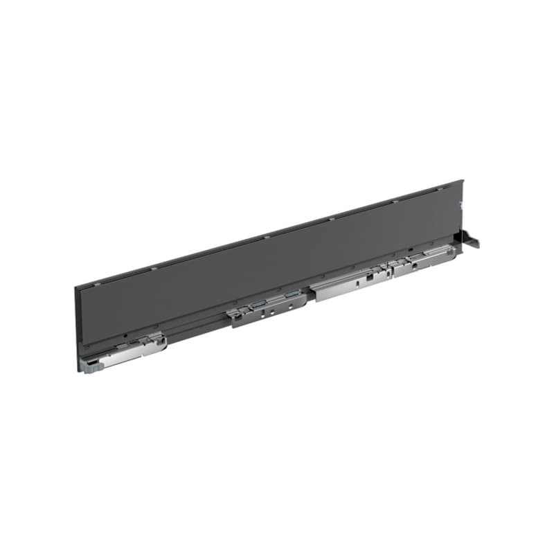 Hettich AvanTech YOU 550mm Drawer Side Profile, 101mm Height, Right hand, Anthracite 20/Box - 9255181