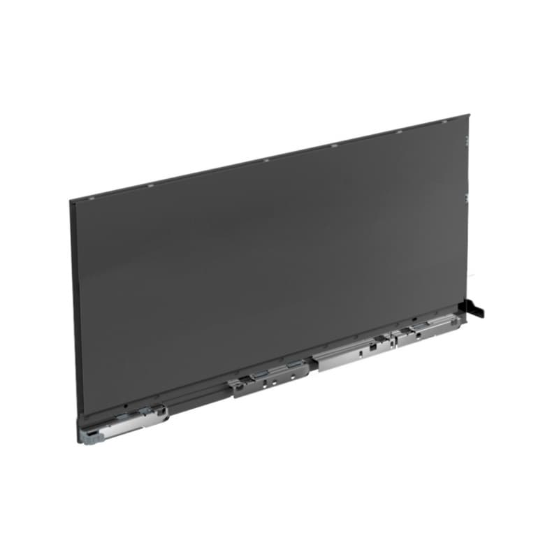 Hettich AvanTech YOU 550mm Drawer Side Profile, 251mm Height, Left hand, Anthracite 10/Box - 9255234