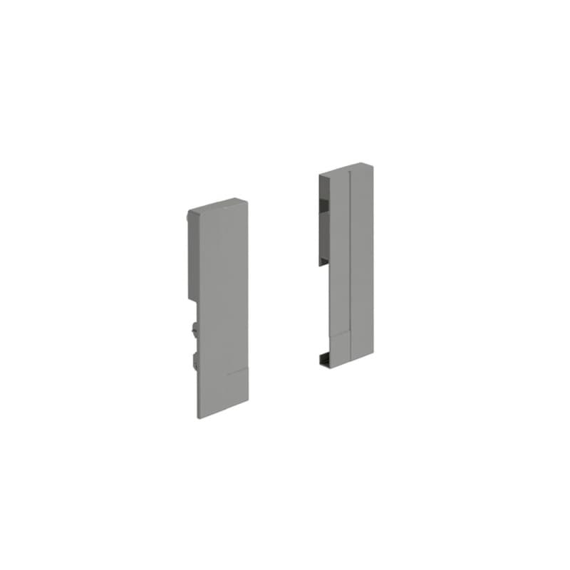 Hettich InnoTech Atira Aluminium Front Panel Connector, 144mm, Gray - 9293516