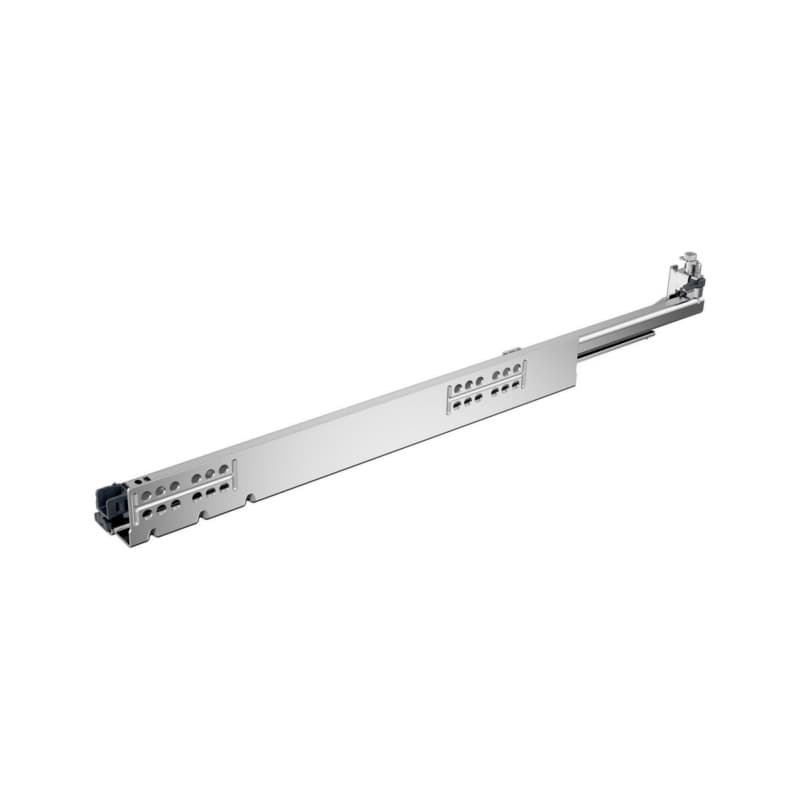Hettich Quadro V6 5D 10-Pack 420 mm Soft-Close Full Extension 90 lb Undermount Drawer Slide, Right Hand, Zinc, 9332654