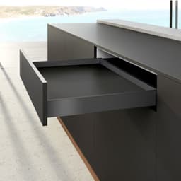 AvanTech YOU Drawer System, XL, 77mm Drawer Height, Anthracite, 550mm - 9353036