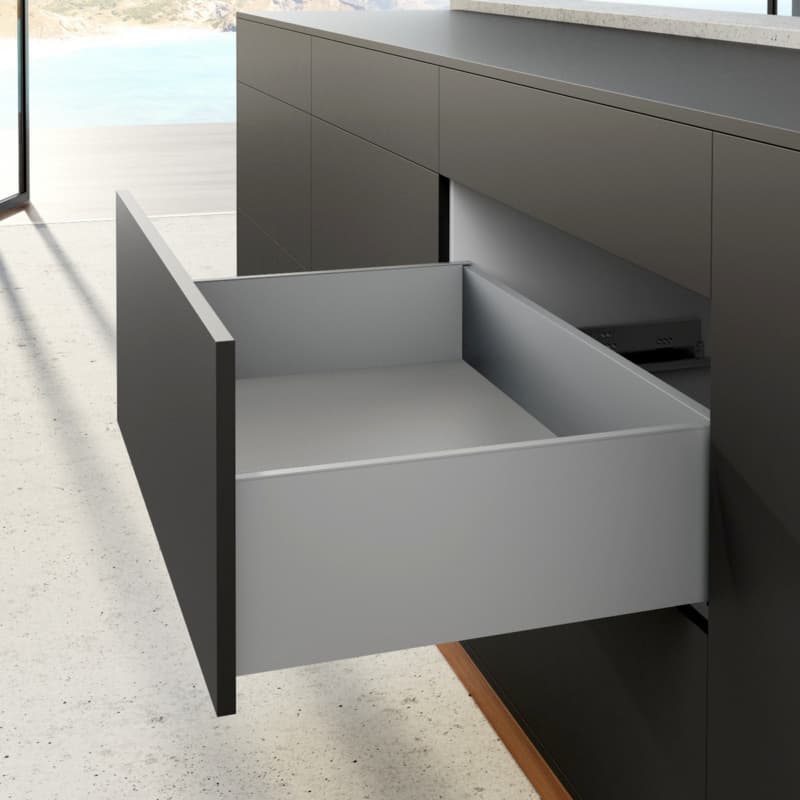AvanTech YOU Pot and Pan Drawer System, XL, 187mm Drawer Height, Silver, 500mm - 9353090