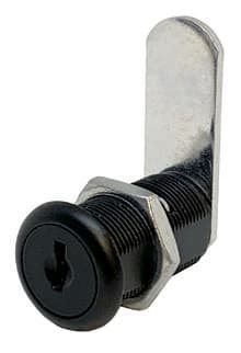 Olympus Disc Tumbler Cam Lock, 7/16" Cylinder Length Keyed different/Master Keyed, Matte Black, 951-US19-MKKD