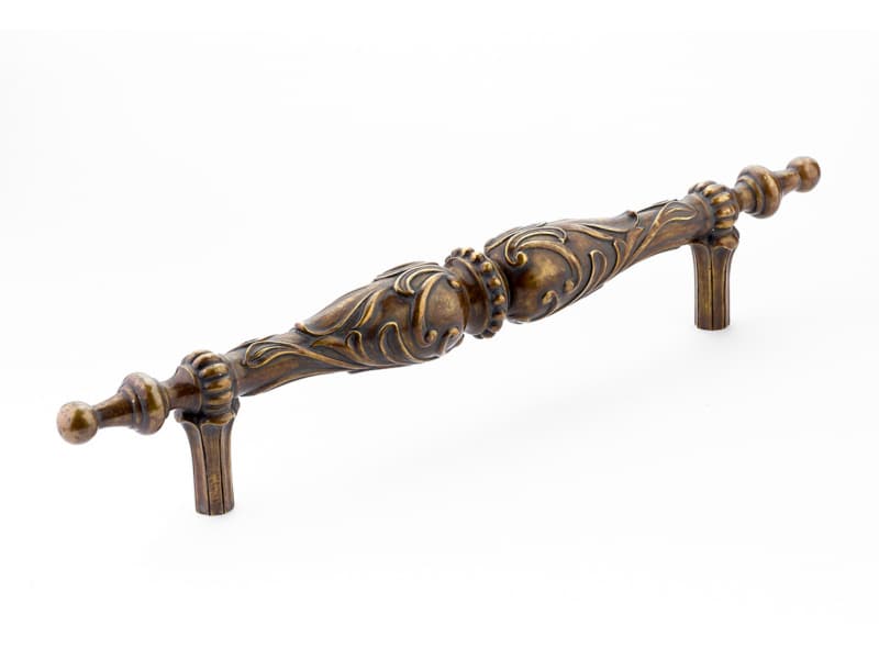 Schaub Cantata Pull 12" (305 mm) Center to Center, Monticello Brass, 998-MBR