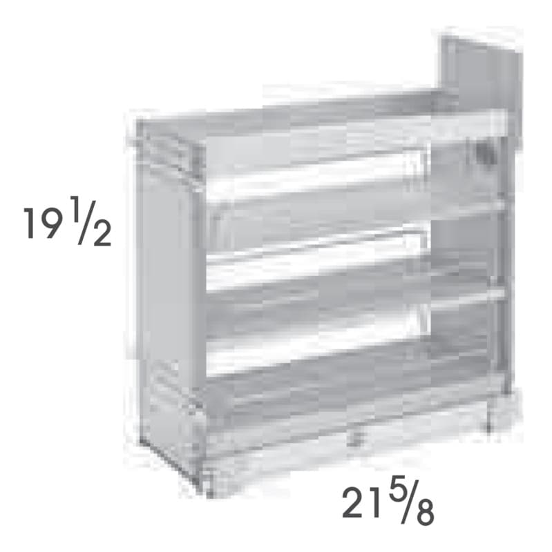 Wolf Cabinets 047 B15PO BASE PULL-OUT ORGANIZER, 3949953