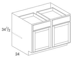 Wolf Cabinets 014 B45-DARTMOUTH DARK SABLE, 3285636