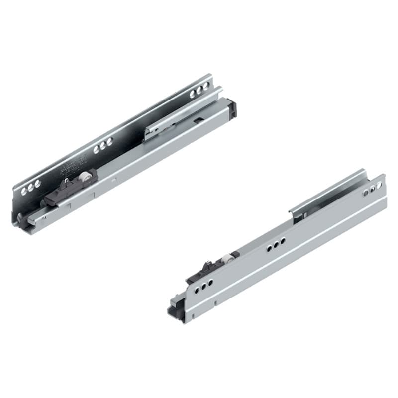 Blum TANDEMBOX Drawer System 558.5001B R-L 20" Full Extension Cabinet Member, 75lb, BLUMOTION, Zinc