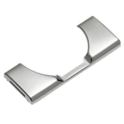 Clip Top 155˚ Opening Zero Protrusion Hinge Boss Cover Cap, Onyx Black