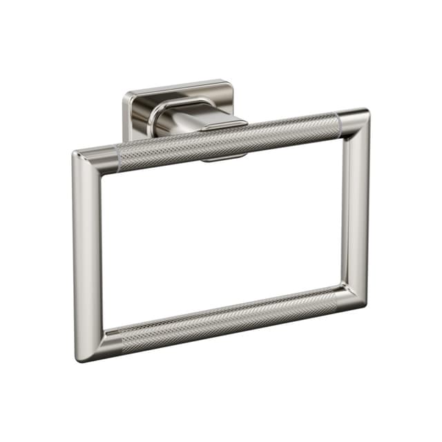 Amerock Bronx Polished Nickel Towel Ring