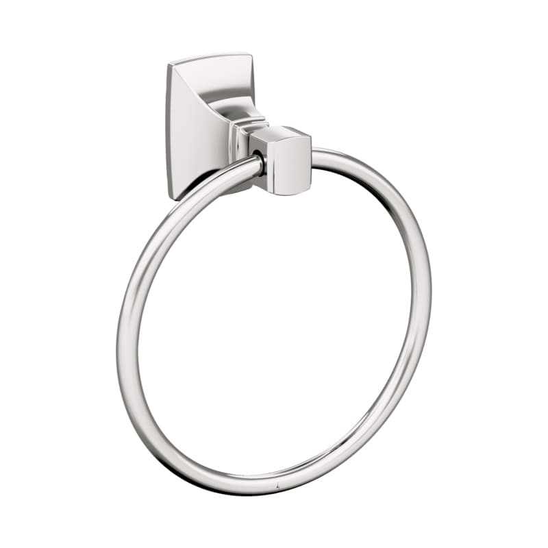 Amerock Highland Ridge Polished Nickel Towel Ring
