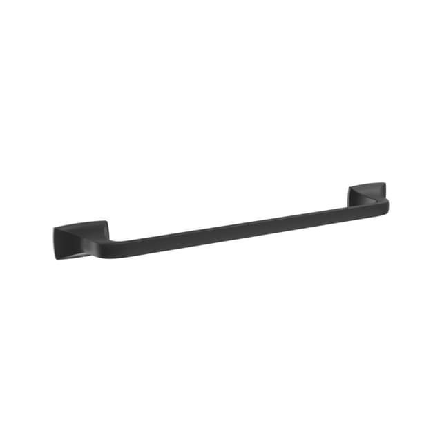 Amerock Highland Ridge Matte Black Towel Bar