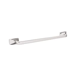 Amerock Highland 18" Ridge Polished Nickel Towel Bar