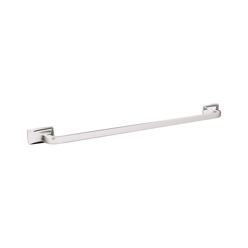 Amerock Highland 24" Ridge Polished Nickel Towel Bar