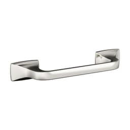 Amerock Highland 9" Ridge Polished Nickel Towel Bar
