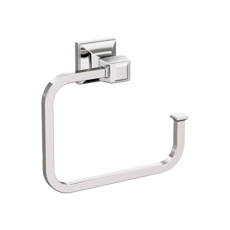 Amerock Mulholland Polished Nickel Towel Ring