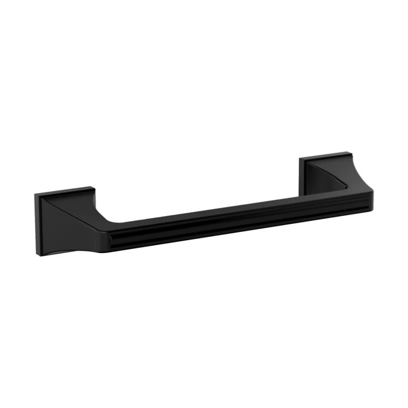Amerock Mulholland 9" Matte Black Towel Bar