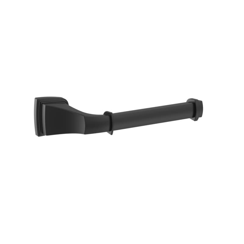 Amerock Revitalize Matte Black Tissue Holder