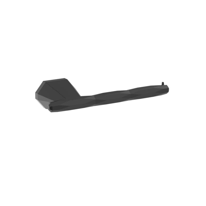 Amerock St. Vincent Matte Black Tissue Holder
