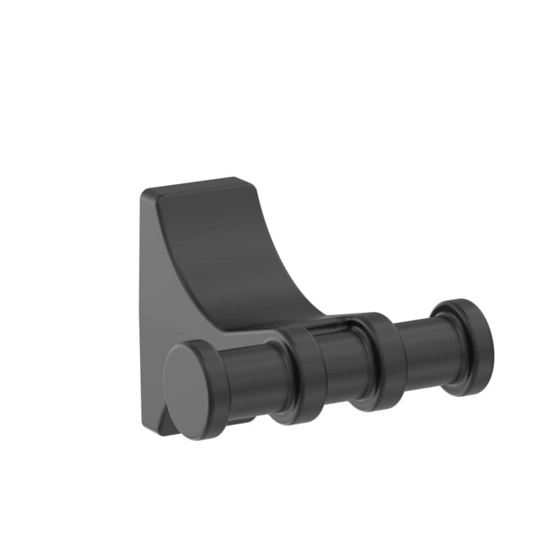 Amerock Davenport Matte Black Robe Hook