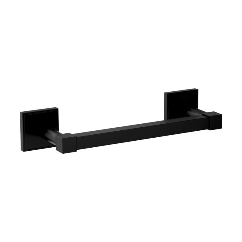Amerock Appoint 8" Matte Black Towel Bar