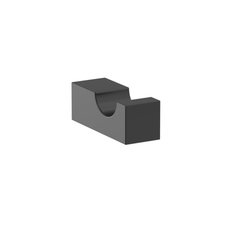 Amerock Monument Matte Black Robe Hook