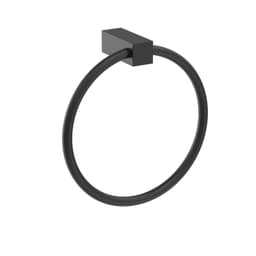 Amerock Monument Matte Black Towel Ring