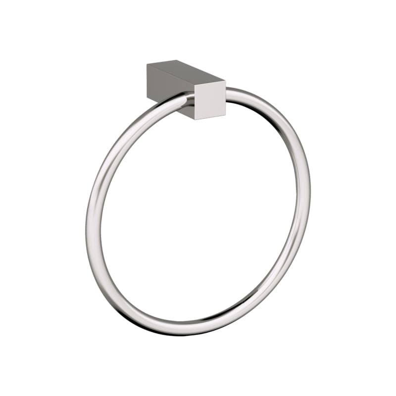 Amerock Monument Polished Nickel Towel Ring