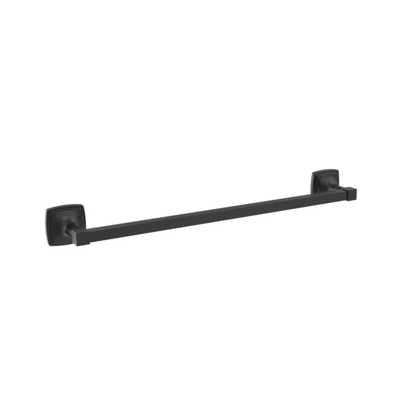 Amerock Stature Matte Black Towel Bar