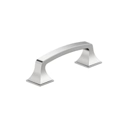 Amerock Ville Series 3 in (76 mm) Center to Center Polished Chrome Pull, BP3677826