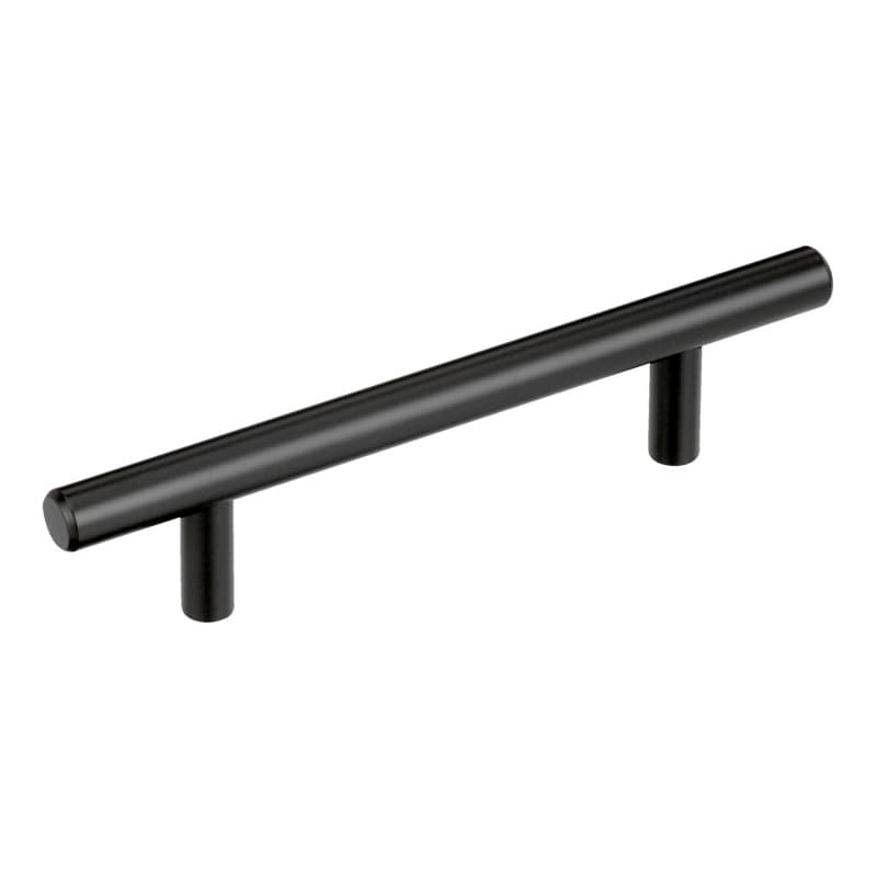 Amerock Bar Pulls Series, Pull 3-3/4" CC Matte Black