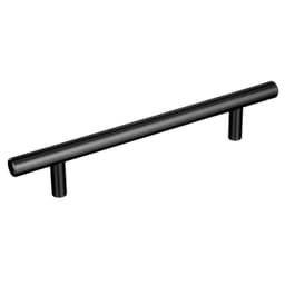 Amerock Bar Pulls Series, Pull 5-1/16" CC Matte Black