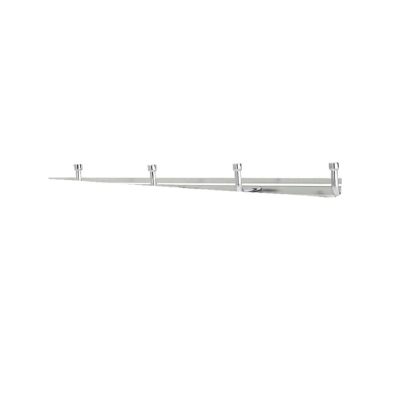 Rev-A-Shelf Chrome 2-1/2"W x 14"D Side Mount Belt Rack, Steel - BRC-14CR