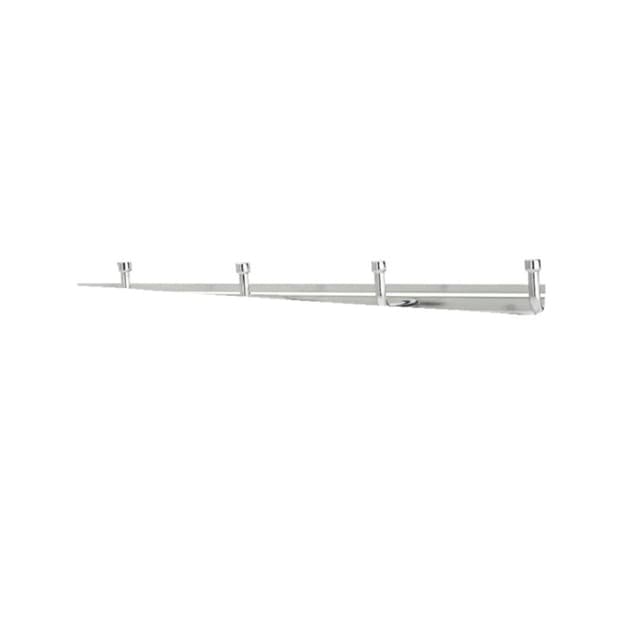 Rev-A-Shelf Chrome 2-1/2"W x 14"D Side Mount Belt Rack, Steel - BRC-14CR