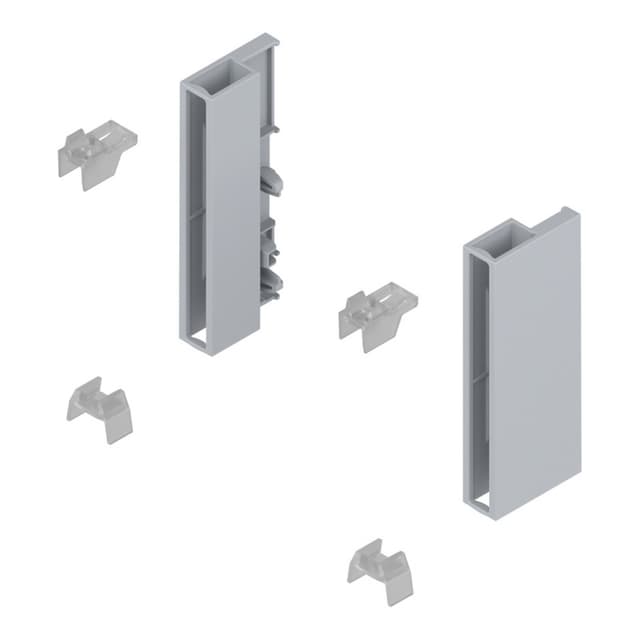 Tandembox Boxside Adaptor Set, Gray